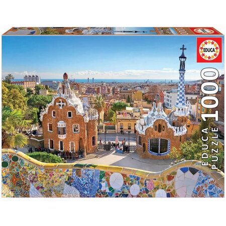 EDUCA - 1000 VUE DE BARCELONE DEPUIS LE PARC GÜELL