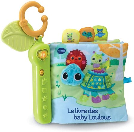 Livre Toudoux Des Loulous En Tissu / 6 Mois-3 Ans Vert