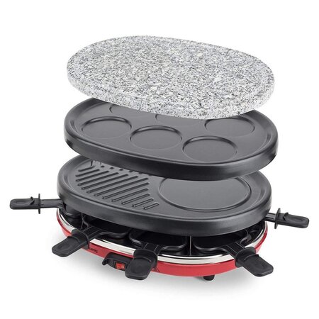 H.Koenig Appareil a Raclette 4 en 1 900W RP412