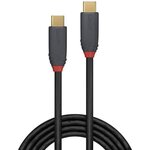 Lindy 36900 câble usb 0 5 m usb c noir  gris