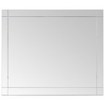 vidaXL Miroir mural 80x60 cm Verre