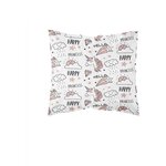 TODAY Parure de lit Enfant Kids First 1.13 - 1 personne - Housse de couette 140 x 200 et 1 taie 63 x 63 cm - Imprimé blanc