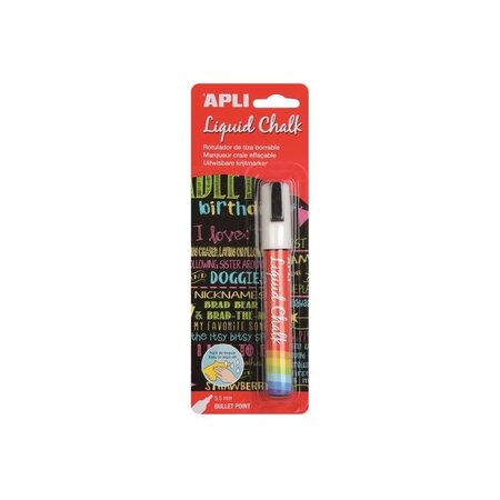 Marqueur Craie Blanc chalk Pointe ronde