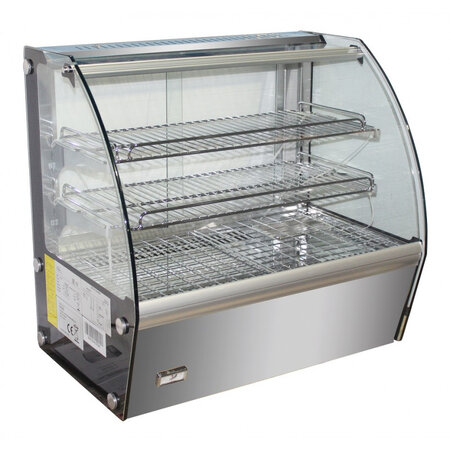 Vitrine chaude - 3 étages - Combisteel -