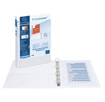 Classeur Personnalisable Rigide 2 Poches Kreacover - 4 Anneaux En D 40mm - A4 Maxi - X 10 - Exacompta