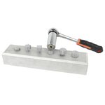 Brüder Mannesmann Douille universelle 7-19 mm avec cliquet