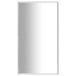 vidaXL Miroir Argenté 80x60 cm