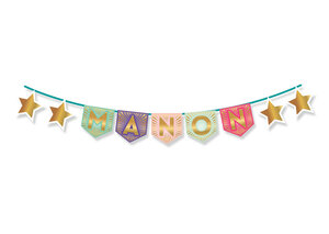 Guirlande prénom Manon