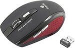 Souris sans fil optique ngs red flea (rouge)