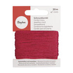 Cordon bijou  rose foncé  ø 1 mm  20 M