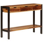 vidaXL Buffet avec 3 tiroirs 110x35x75 cm Bois massif