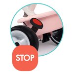 Smoby Tricycle pour bébé 3-en-1 Baby Balade Plus Rose
