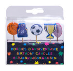 Bougies d'anniversaire sport