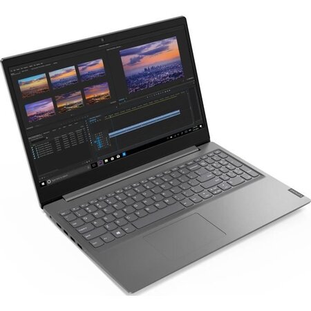 Lenovo v v15 n4020 ordinateur portable 39 6 cm (15.6") hd intel® celeron® n 8 go ddr4-sdram 128 go ssd wi-fi 5 (802.11ac) windows 10 home gris