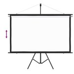 vidaXL Écran de projection avec trépied 72" 16:9