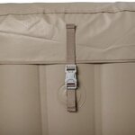 Bestway spa gonflable lay-z-spa palm spring pour 4-6 personnes rond 196x71 cm
