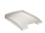 Bac à courrier plus plat  a4  polystyrène gris x 1 leitz
