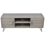 vidaXL Meuble TV 120 x 40 x 45 cm Gris