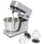 Bestron robot de cuisine 4-en-1 1 600 w 5 l gris akm1600s