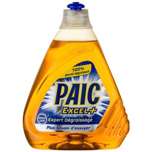 Liquide vaisselle main Excel+ Expert Dégraissage , Flacon 500 ml - Orange (bouteille 500 millilitres)