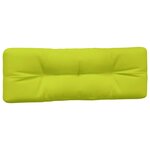 vidaXL Coussins de palette 3 Pièces vert vif tissu