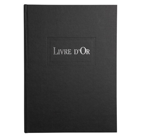 Livre D'or    1m.220x170 Noir