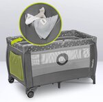 Lit Bébé  Stefi Plus Gris White