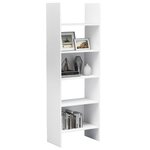 vidaXL Bibliothèque Blanc 60x35x180 cm Aggloméré
