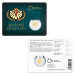 Pièce de monnaie en Or 5 Dollars g 0.5 Millésime 2021 Patrons ST JAMES THE GREATER