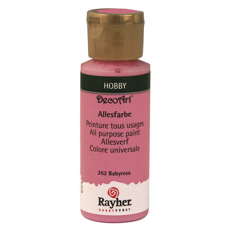 Peinture acrylique Premium Rose layette 59 ml