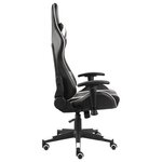 vidaXL Chaise de jeu pivotante Blanc PVC