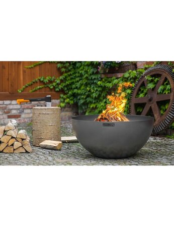 Braséro de jardin Prémium DALLAS Ø 85cm en acier