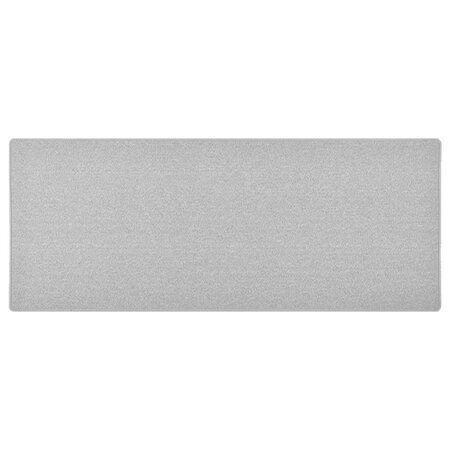 vidaXL Tapis de couloir Gris clair 80x200 cm