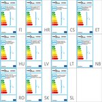 vidaXL Plafonnier et bras en forme de feuille Acrylique 3 ampoules E14