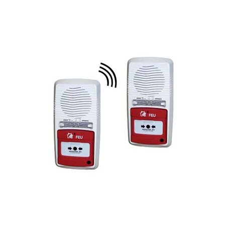 2 x alarmes type 4 radio à pile