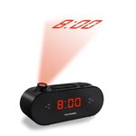 METRONIC Radio réveil FM projection double alarme