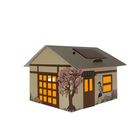 Casagami japon - veilleuse solaire diy