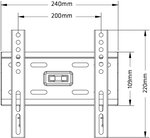Support écran  Mural Maclean CS-777 de 13" à 42" (35Kg max)