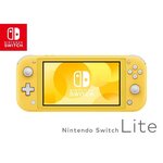 Console nintendo switch lite jaune