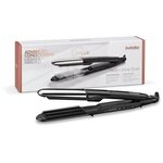 BaByliss ST496E - Lisseur vapeur BaByliss Steam shine - 5 températures jusqu'a 230°C - Fonction ionique - Plaques 39 mm céramique