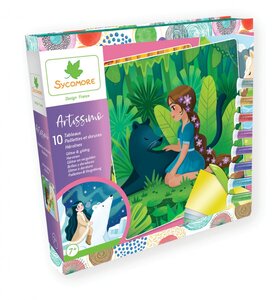 Artissimo XL paillettes dorures sirenes