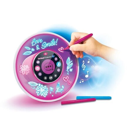 Vtech - kidi smart glow art - enceinte et réveil