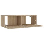 vidaXL Ensemble de meubles TV 8 Pièces Chêne sonoma Bois d'ingénierie