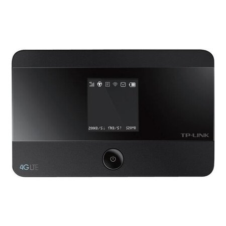 TP-Link Routeur Mobile 4G LTE Bi-Bande: 4G 150 Mbps, Wi-Fi de 300 Mbps Batterie 2000 mAh 1 Emplacement Carte SIM (M7350)