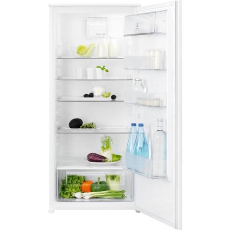 Electrolux erb3df12s - réfrigérateur 1 porte encastrable - 207l - froid brassé - l 56 x h 122.5 cm - fixation glissiere