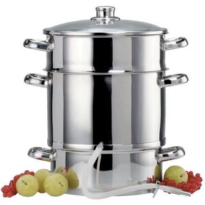BAUMALU Extracteur de jus inox - 28 cm