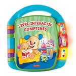 Fisher-price rires & éveil livre de comptines interactif puppy - de 6 a 36 mois