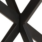 Vidaxl table de salle à manger 140x80x75 cm bois de manguier massif