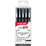 Feutre technique pin asp015  set de 5 uni-ball