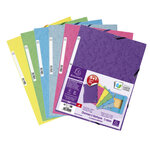 Lot De 5+1 Chemises En Carte Lustrée 400g/m2 - A4 - X 8 - Exacompta